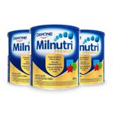 Kit Com 3 Unidades Do Leite Milnutri Premium De 800g Cada