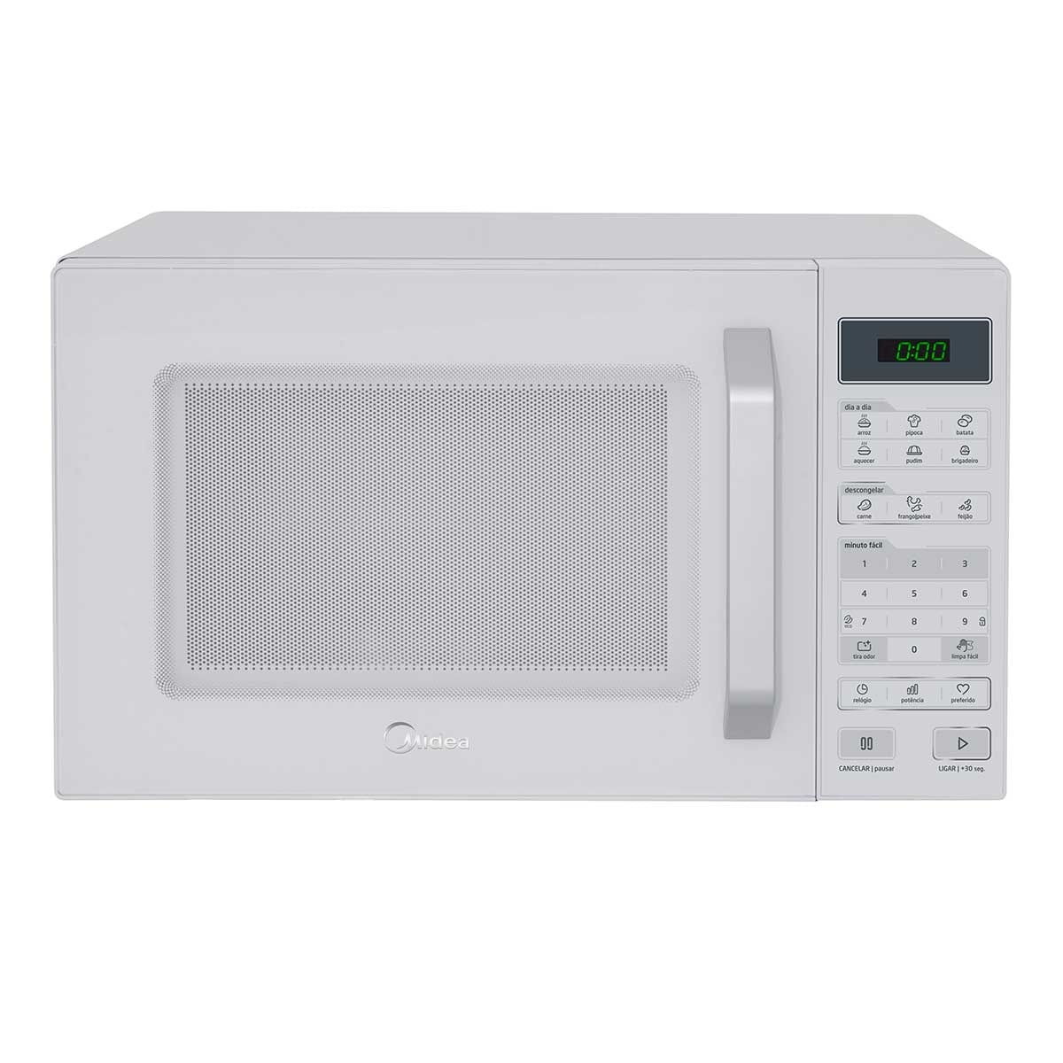 Forno Micro-Ondas 35L Branco Midea 110V Menor preço em Forno Micro-Ondas 35L Branco Midea 110V