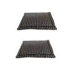 Kit 2 Colchonete Pet pra Cachorros e gatos Preto tam. M e G