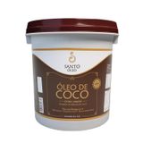 Balde Santo Óleo De Coco Extra Virgem De Película 3,2 Litros