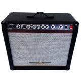 Amplificador para Guitarra OCG-1201 PT 1x12' 110W Reverb de Mola Foot Duplo - Oneal