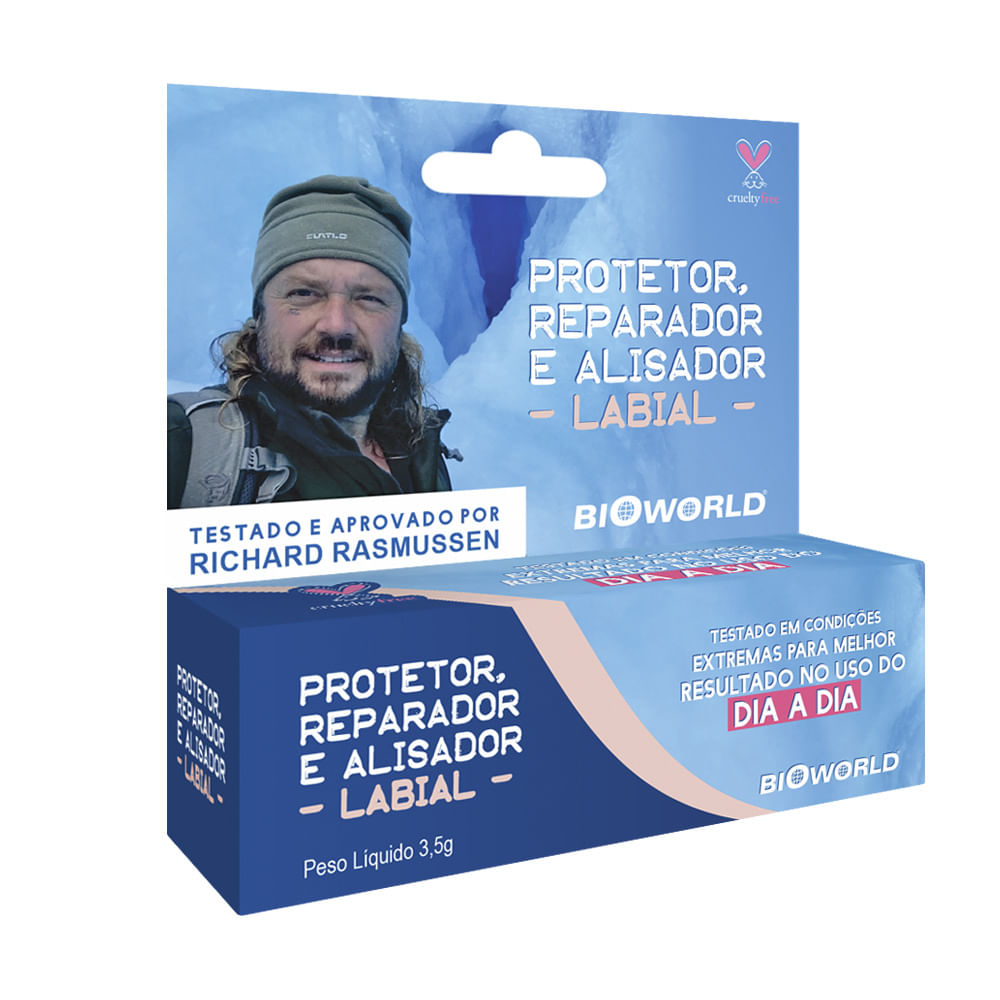 Protetor reparador hidratante Labial para boca ressecada (por Richard Rasmussen)