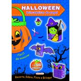 Halloween - Brincadeiras De Papel (capa Azul) + Marca Página