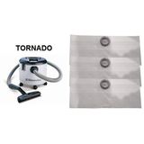 Kit Com 9 Sacos Descartáveis Aspirador De Pó Electrolux Tornado Ap20 A170 Job