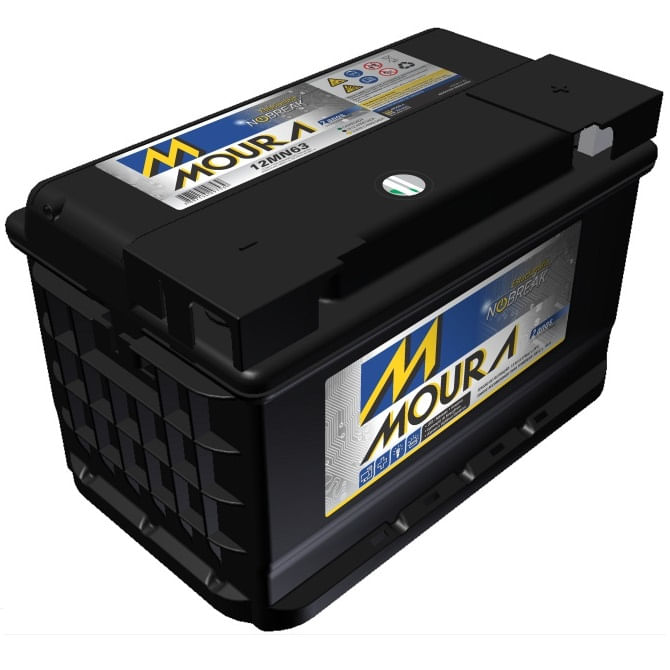 Bateria Estacionaria Moura Nobreak 12v 63ah - 12mn63