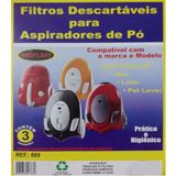 Kit Com 9 Sacos Descartáveis Aspirador De Pó Electrolux Neo Listo Petlover