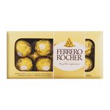 Bombom Ferrero Rocher 8 Unidades Presente Caixa 100g