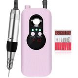 Lixa Eletrica Unha Lixadeira M6 Portátil 3500rpm Manicure