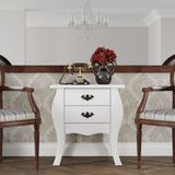 Criado Mudo Quarto Bombe Premier 2 Gavetas