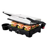 Grill Arno Dual Gnox, 1100W, Capacidade 4 Hamburgueres, Inox - 110V