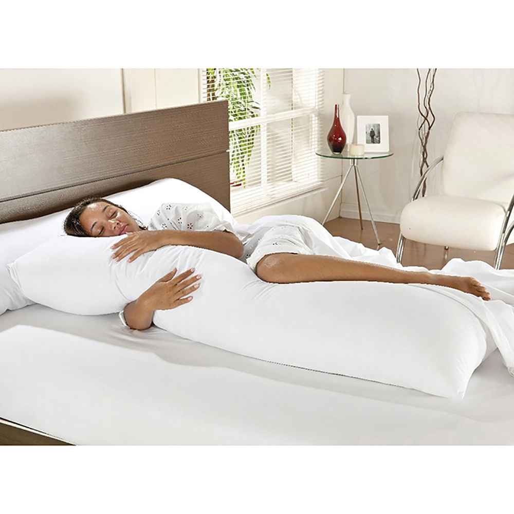 Travesseiro De Corpo 40x135cm - Sonho E Conforto