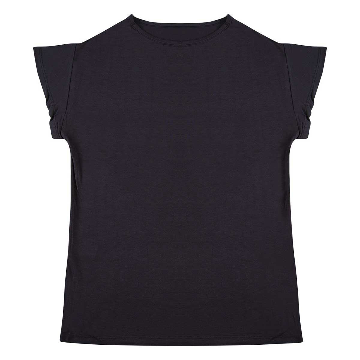 Blusa Feminina Em Viscose Folha By Hering Preto XG Menor preço em Blusa Feminina Em Viscose Folha By Hering Preto XG