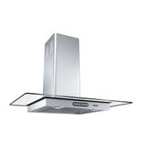 Coifa de Parede 70cm Vidro Reto Duto Slim Nardelli Inox - 220V