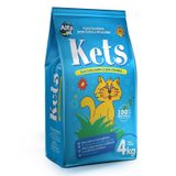 Areia Higiênica Kets para Gatos - 4kg