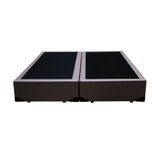 Base Box Bipartido King Sintético Marrom 38x193x203 Serra Negra