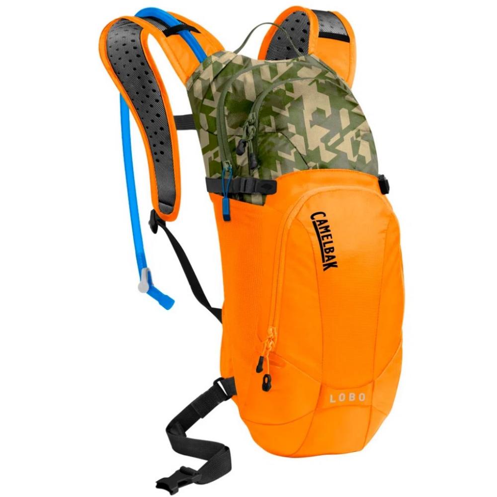 Mochila De Hidratação Da Camelbak Lobo 3l - Laranja