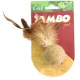 Brinquedo Jambo para Gatos Bola Natural