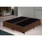 Cama-Box-Queen-Colchao-Classic-Mola-Ensacada---Box-Bipartido-Suede-Marrom-Serra-Negra-67x158x198