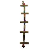 Brinquedo Big Toy Para Pássaros Cordão Escada