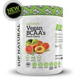 Bcaa Vegano, 5000mg, 200g, Sabor Goiaba E Pêssego 1up Nutrition