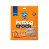 Biscoito Pet Dog Crock Mini para Cães Raças Pequenas - 1kg