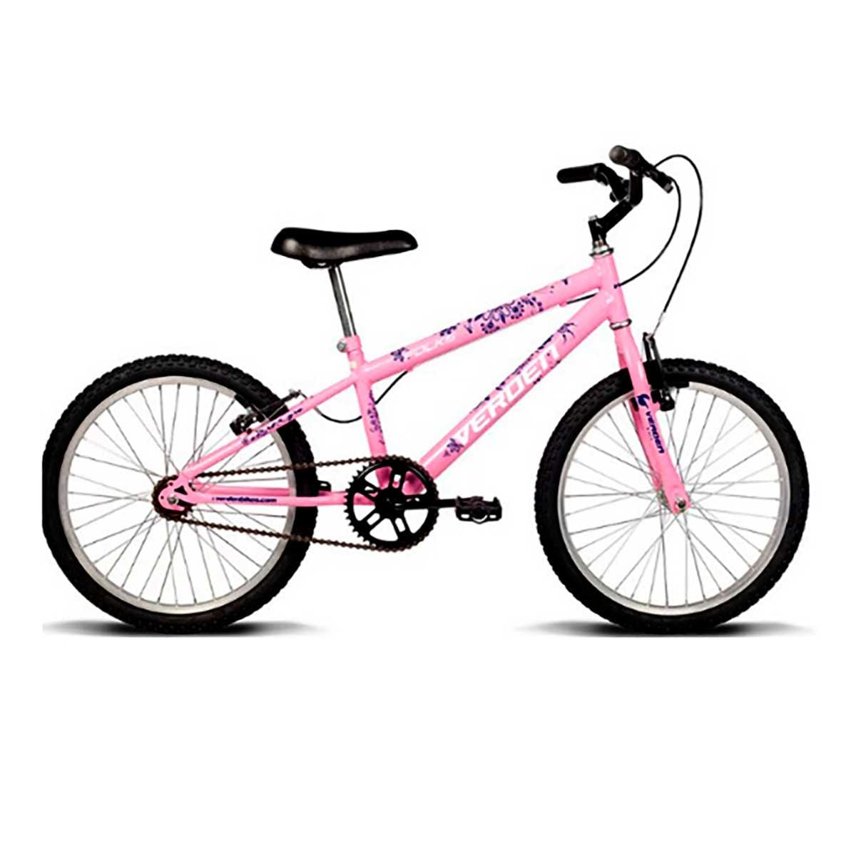 Bicicleta Infantil Free Action Aro 16 Kiss - Rosa