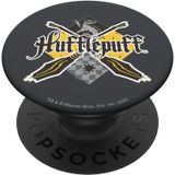 Harry Potter Hufflepuff Broomstick Badger Logo Popsockets Exmutável Popgrip