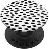 Bonito Preto E Branco Da Dálmata Cão Polka Dot Animal Print Popsockets Swappable Popgrip