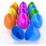A Companhia Dreidel Jumbo Ovos De Páscoa Recheados Ovos De Páscoa Coloridos De Plástico Brilhante, Perfeito Para A Caça Ao Ovo De Páscoa, Ovo Surpres