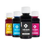 Kit 4 Tinta  Epson L375 Corante Ecotank Cmyk 100 ml - Ink Tank KIT 4 T