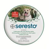 Coleira Antipulgas Bayer Seresto para Cães até 8kg