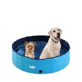 Piscina Para Cachorro Pets Dobrável 80 Cm X 20 Cm Vg+