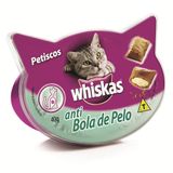 Whiskas Bola de Pelo para Gatos Adultos - 40g - 1 unidade