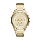 Relógio Armani Exchange Masculino Dourado - Ax2602/4dn