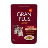 Ração Úmida GranPlus Menu Para Cães Filhotes Sachê Sabor Frango - 100g