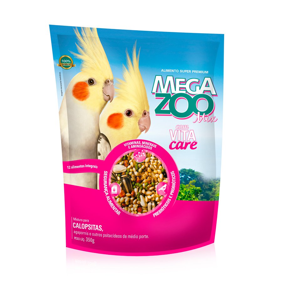 Ração Megazoo Extrusada 15kg - Para Aves Ornamentais - Carrefour