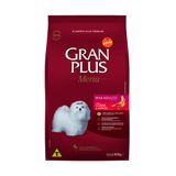 Ração Gran Plus Cães Adultos Raças Mini Carne e Arroz 10,1kg