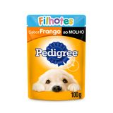 Ração Úmida Pedigree para Cães Filhotes Sabor Frango - 100g - 1 unidade