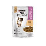 Ração Úmida Proplan para Gatos Sterilized Sabor Frango 85g - 1 unidade