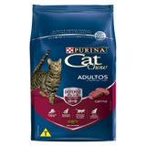 Ração Nestlé Purina Cat Chow para Gatos Adultos sabor Carne - 10,1kg