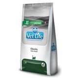 Ração Vet Life Natural Obesity para Gatos Adultos - 2Kg