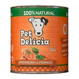 Ração Úmida Pet Delícia para Cães Jardineira de Frango 320g - 320g