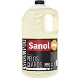 Shampoo Sanol Dog para Cães de Pelos Claros - 5 Litros