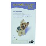 Revolution Zoetis 12% 0.25ml para Cães 2,6Kg a 5kg - 1 bisnaga