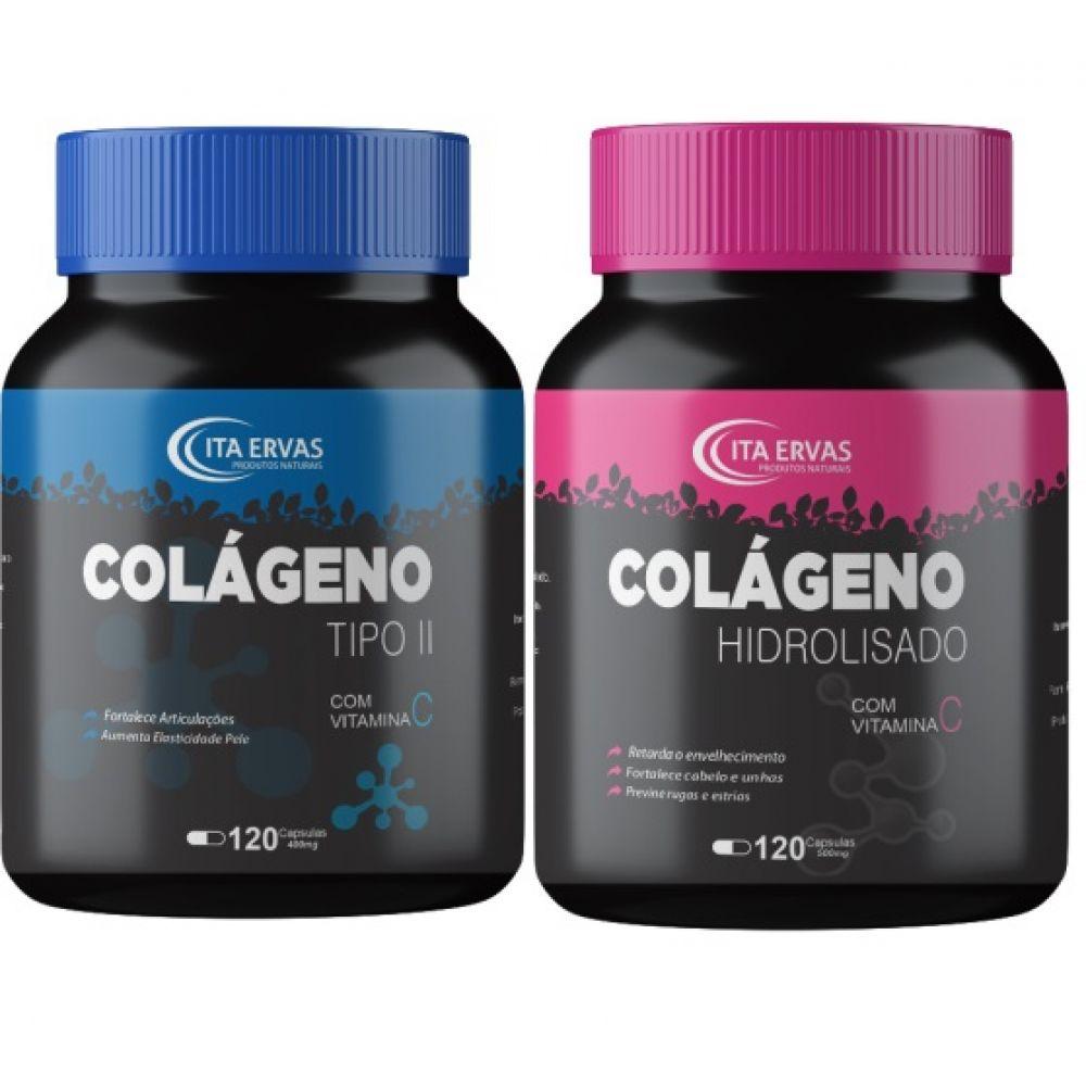 Combo Colágeno Tipo 2 Colágeno Hidrolisado Com Vitamina C - Carrefour