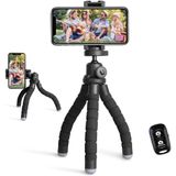 Tripé De Telefone Ubeesize, Tripé Portátil E Flexível Com Controle Remoto Sem Fio E Clipe Universal, Tripé De Celular Stand Para Gravação De Vídeo (p