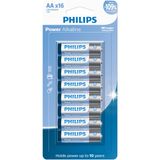 Pilhas Alcalinas Aa Blister Com 16 Unidades Lr6p16b/59