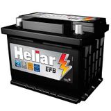 Bateria Heliar 60 Amperes Para Carro Sistema Stop Start - Livre De Manutenção - 24 Meses De Garantia