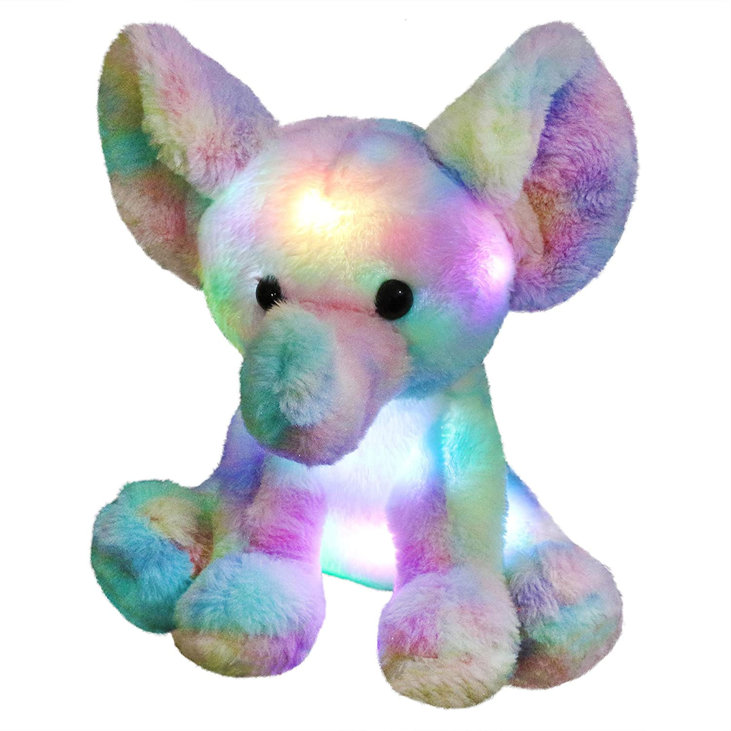 Rainbow elephant 2024 stuffed animal