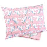 Travesseiro Zpecc Toddler Com Fronha -travesseiro Hipoalergênico Bebê Para Dormir Cochilando 13x18, Máquina Lavável, Travesseiro 100% Orgânico Algod